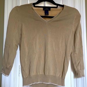 brown, long sleeve sweatshirt from Brooks Brothers